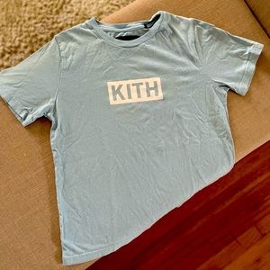 Kids KITH light blue tshirt. Size 10/11.